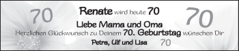 Glückwunschanzeige von Mama, Oma  von WESER-KURIER