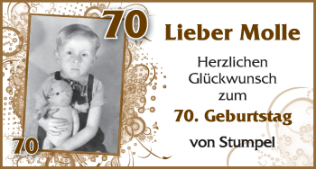 Glückwunschanzeige von Molle  von WESER-KURIER
