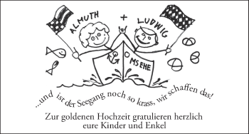 Glückwunschanzeige von Almuth und Ludwig  von WESER-KURIER