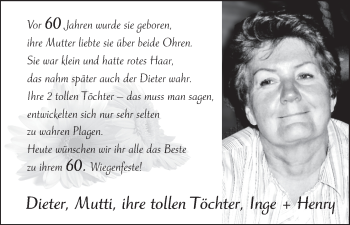 Glückwunschanzeige von Marion Hilken von WESER-KURIER