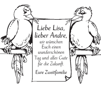 Glückwunschanzeige von Lisa und Andre  von WESER-KURIER
