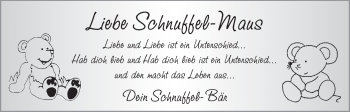 Glückwunschanzeige von Schnuffel-Maus  von WESER-KURIER