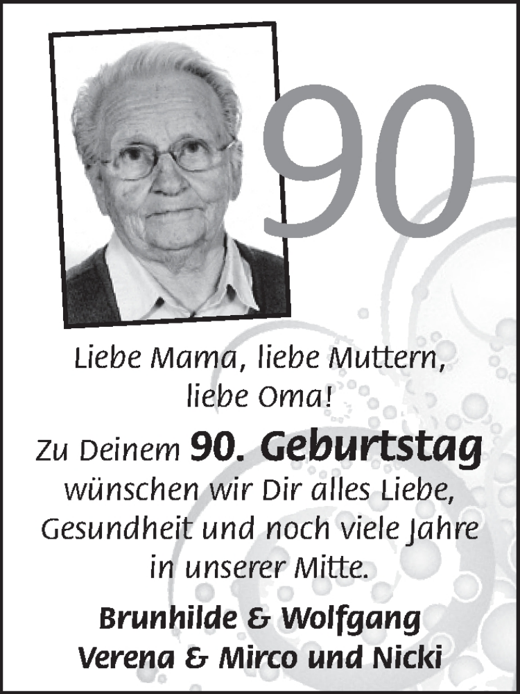 Anzeige für Hildegard  vom 30.06.2012 aus WESER-KURIER