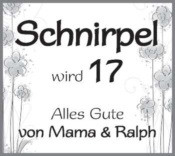 Glückwunschanzeige von Schnirpel  von WESER-KURIER