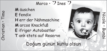 Glückwunschanzeige von Mehmet  von WESER-KURIER