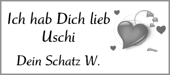 Glückwunschanzeige von Uschi  von WESER-KURIER