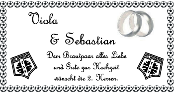 Glückwunschanzeige von Viola und Sebastian  von BTAG