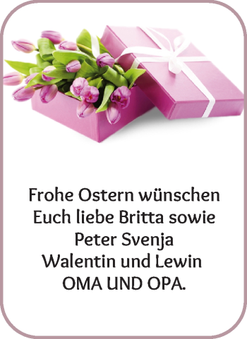 Glückwunschanzeige von Opa  von WESER-KURIER