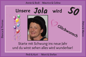 Glückwunschanzeige von Jolanta Ullrich von Wuemme Zeitung