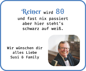 Glückwunschanzeige von Reiner Nürge von WESER-KURIER