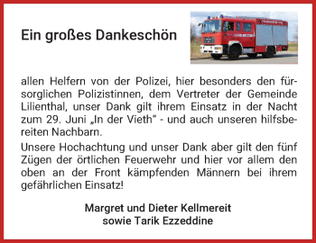 Glückwunschanzeige von Dieter Kellmereit von Wuemme Zeitung