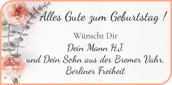 Glückwunschanzeige von Christa Flathmann von Osterholzer Kreisblatt