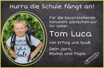 Glückwunschanzeige von Tom Luca  von Die Norddeutsche
