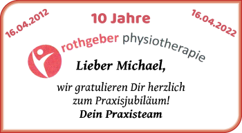 Glückwunschanzeige von Michael Rothgeber von Wuemme Zeitung
