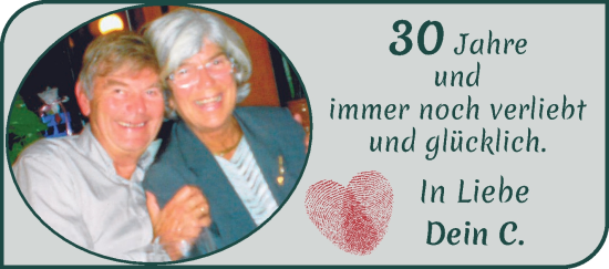 Glückwunschanzeige von Claas und Monika Knoop von WESER-KURIER