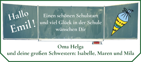 Glückwunschanzeige von Emil von Salzen von Wuemme Zeitung