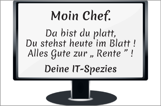 Glückwunschanzeige von Christian Wagner von WESER-KURIER