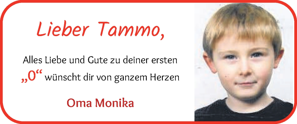 Anzeige für Tammo Gufler vom 31.05.2023 aus WESER-KURIER