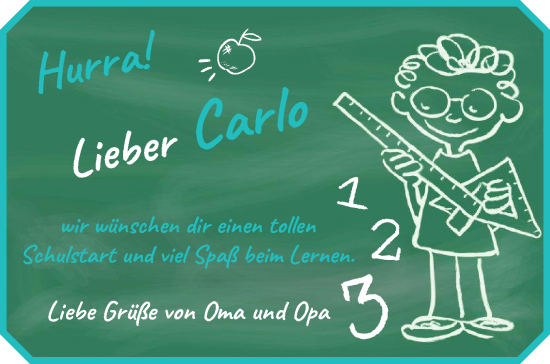 Glückwunschanzeige von Carlo  von WESER-KURIER