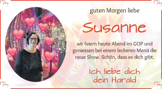 Glückwunschanzeige von Susanne  von WESER-KURIER