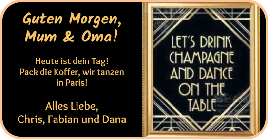 Glückwunschanzeige von Mum & Oma  von WESER-KURIER