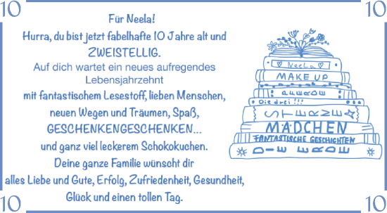 Glückwunschanzeige von Neela Scheller von Osterholzer Kreisblatt