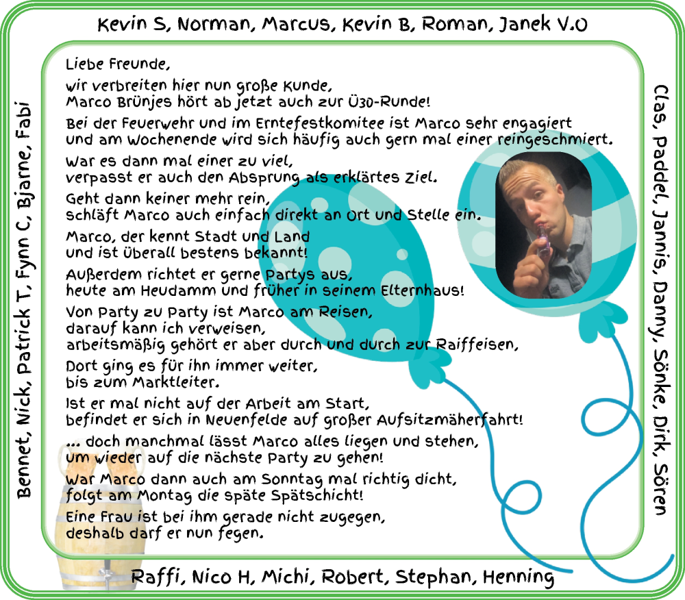 Anzeige für Marco Brünjes vom 27.01.2026 aus Osterholzer Kreisblatt